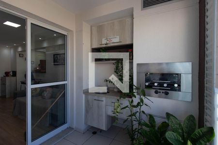 Varanda gourmet de apartamento à venda com 2 quartos, 63m² em Vila Gustavo, São Paulo