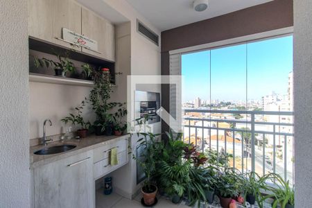 Varanda gourmet de apartamento à venda com 2 quartos, 63m² em Vila Gustavo, São Paulo