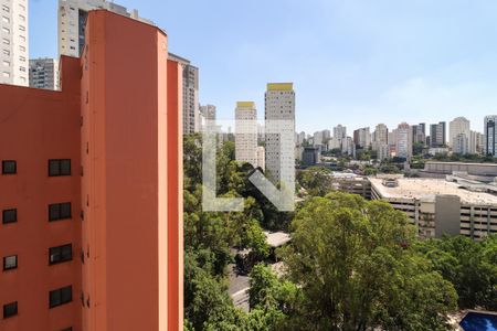 Vista da Varanda da Sala de apartamento à venda com 2 quartos, 49m² em Vila Andrade, São Paulo