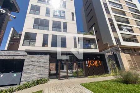 Fachada do Condômino de kitnet/studio para alugar com 1 quarto, 22m² em Água Verde, Curitiba