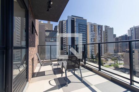 Terraço de kitnet/studio para alugar com 1 quarto, 22m² em Água Verde, Curitiba