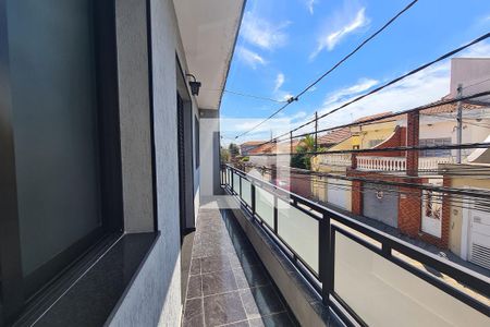 Varanda Suite 1 de casa à venda com 3 quartos, 185m² em Vila Darli, São Paulo