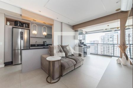 Sala de apartamento à venda com 2 quartos, 64m² em Vila Guarani (zona Sul), São Paulo