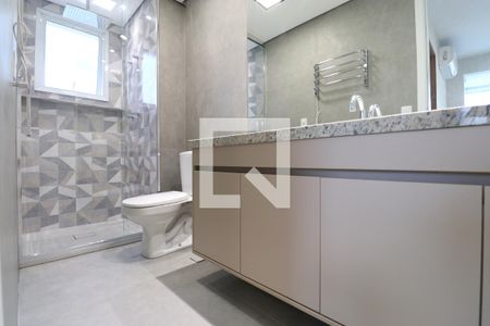 Banheiro de apartamento à venda com 1 quarto, 42m² em Barra Funda, São Paulo