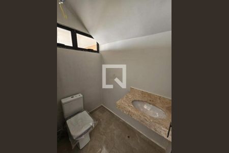 banho de serviço de casa de condomínio à venda com 4 quartos, 123m² em Pampulha, Belo Horizonte