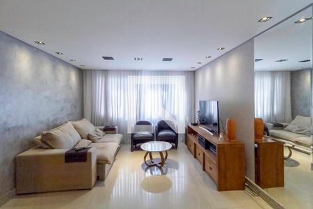 Sala  de apartamento à venda com 4 quartos, 139m² em Castelo, Belo Horizonte