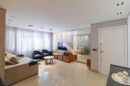 Sala  de apartamento à venda com 4 quartos, 139m² em Castelo, Belo Horizonte