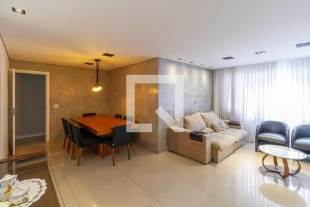 Sala  de apartamento à venda com 4 quartos, 139m² em Castelo, Belo Horizonte