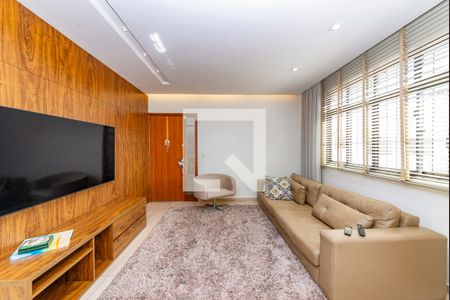 Sala de apartamento à venda com 4 quartos, 189m² em C Eucaristico, Belo Horizonte