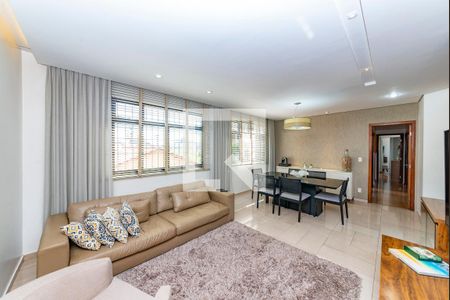 Sala de apartamento à venda com 4 quartos, 189m² em C Eucaristico, Belo Horizonte