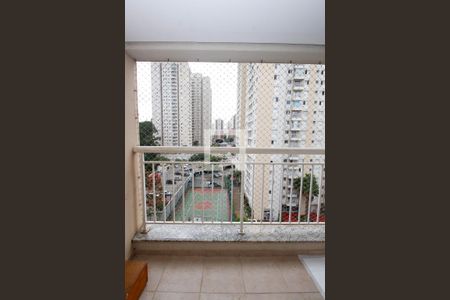 Varanda da Sala de apartamento à venda com 3 quartos, 73m² em Vila Sonia do Taboao, Taboão da Serra