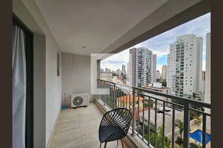 Varanda do Studio de kitnet/studio para alugar com 1 quarto, 30m² em Vila Mariana, São Paulo
