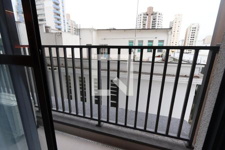 Varanda do Studio de kitnet/studio para alugar com 1 quarto, 30m² em Vila Mariana, São Paulo