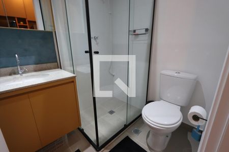 Banheiro de kitnet/studio para alugar com 1 quarto, 30m² em Vila Mariana, São Paulo