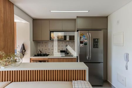 Cozinha de apartamento à venda com 2 quartos, 58m² em Ferreira, São Paulo