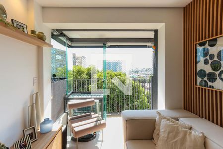 Sala de apartamento à venda com 2 quartos, 58m² em Ferreira, São Paulo