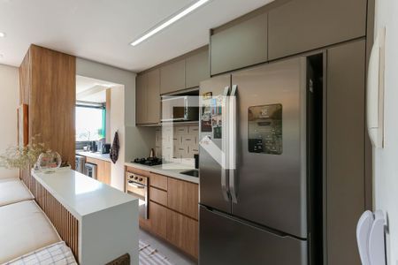 Cozinha de apartamento à venda com 2 quartos, 58m² em Ferreira, São Paulo