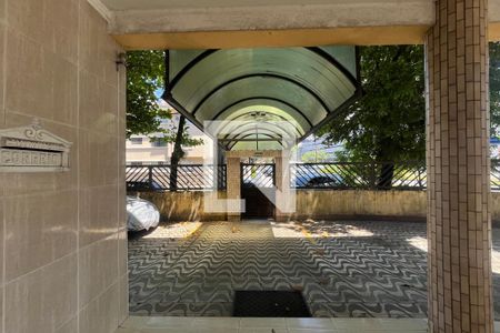Fachada do Prédio de apartamento para alugar com 2 quartos, 45m² em Gonzaga, Santos