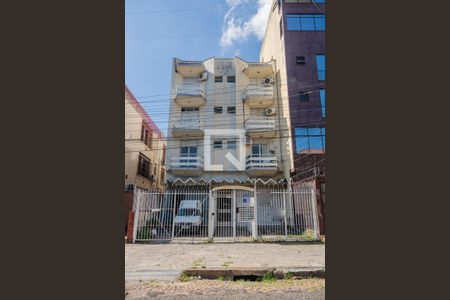 Fachada de apartamento à venda com 1 quarto, 60m² em Menino Deus, Porto Alegre