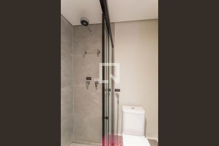 Banheiro de kitnet/studio para alugar com 1 quarto, 30m² em Vila Clementino, São Paulo