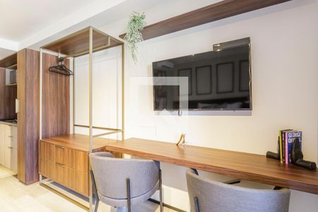 Sala/Quarto de kitnet/studio para alugar com 1 quarto, 30m² em Vila Clementino, São Paulo