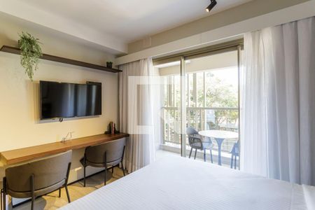 Sala/Quarto de kitnet/studio para alugar com 1 quarto, 30m² em Vila Clementino, São Paulo