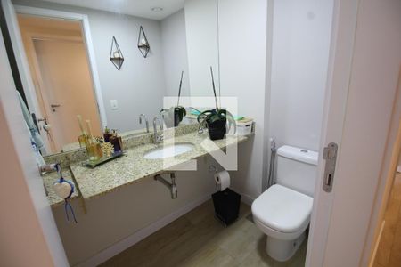 Lavabo da sala de apartamento à venda com 4 quartos, 149m² em Jacarepaguá, Rio de Janeiro