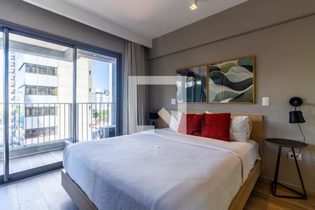 Studio de kitnet/studio para alugar com 1 quarto, 31m² em Cerqueira César, São Paulo