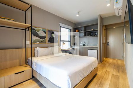 Studio de kitnet/studio para alugar com 1 quarto, 25m² em Cerqueira César, São Paulo