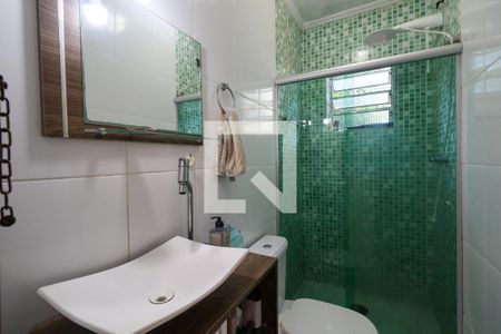 Banheiro de casa à venda com 1 quarto, 63m² em Nova Gerti, São Caetano do Sul