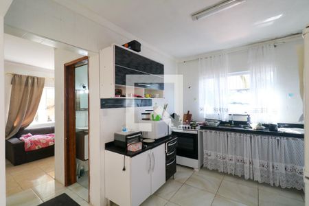 Cozinha de casa à venda com 1 quarto, 63m² em Nova Gerti, São Caetano do Sul
