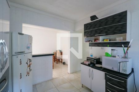 Cozinha de casa à venda com 1 quarto, 63m² em Nova Gerti, São Caetano do Sul