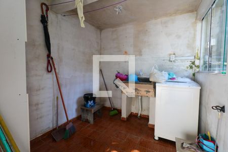 Área de Serviço de casa à venda com 1 quarto, 63m² em Nova Gerti, São Caetano do Sul