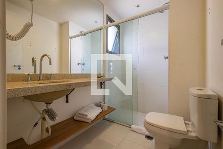 Banheiro de apartamento para alugar com 1 quarto, 48m² em Jardim Paulista, São Paulo