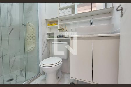 Banheiro 2 de apartamento para alugar com 2 quartos, 54m² em Casa Branca, Santo André