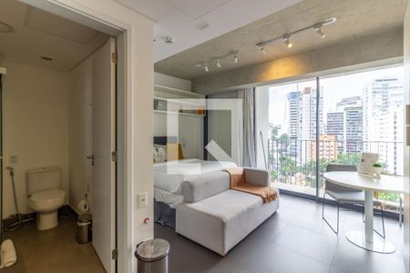 Studio de kitnet/studio para alugar com 1 quarto, 28m² em Jardim das Bandeiras, São Paulo
