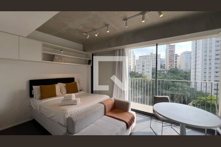 Studio de kitnet/studio para alugar com 1 quarto, 28m² em Jardim das Bandeiras, São Paulo