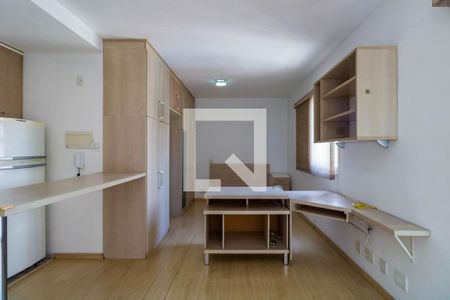 Sala de apartamento para alugar com 1 quarto, 33m² em Parque Fernanda, São Paulo