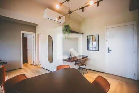 Sala de Jantar de apartamento para alugar com 1 quarto, 58m² em Vila Clementino, São Paulo