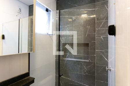 Banheiro de kitnet/studio para alugar com 1 quarto, 40m² em Vila Mafra, São Paulo