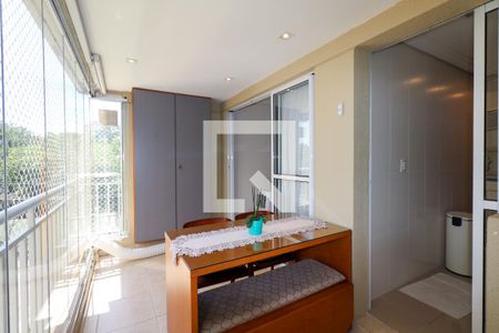 Varanda Gourmet de apartamento à venda com 3 quartos, 79m² em Mauá, São Caetano do Sul