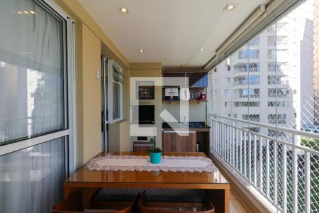 Varanda Gourmet de apartamento à venda com 3 quartos, 79m² em Mauá, São Caetano do Sul