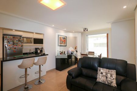 Sala de apartamento à venda com 3 quartos, 79m² em Mauá, São Caetano do Sul