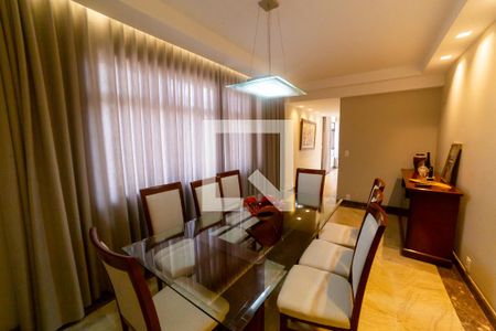 Sala de Jantar de apartamento à venda com 4 quartos, 420m² em Carmo, Belo Horizonte