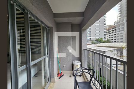 Varanda de kitnet/studio para alugar com 1 quarto, 25m² em Vila Mariana, São Paulo