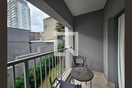 Varanda de kitnet/studio para alugar com 1 quarto, 25m² em Vila Mariana, São Paulo