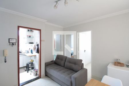 Sala de apartamento para alugar com 2 quartos, 50m² em Santa Amelia, Belo Horizonte