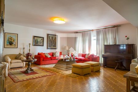 Sala de Estar de apartamento à venda com 4 quartos, 290m² em Vila Clementino, São Paulo