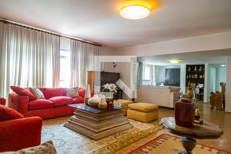 Sala de Estar de apartamento à venda com 4 quartos, 290m² em Vila Clementino, São Paulo