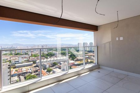 Varanda da Sala de apartamento à venda com 3 quartos, 89m² em Água Branca, São Paulo